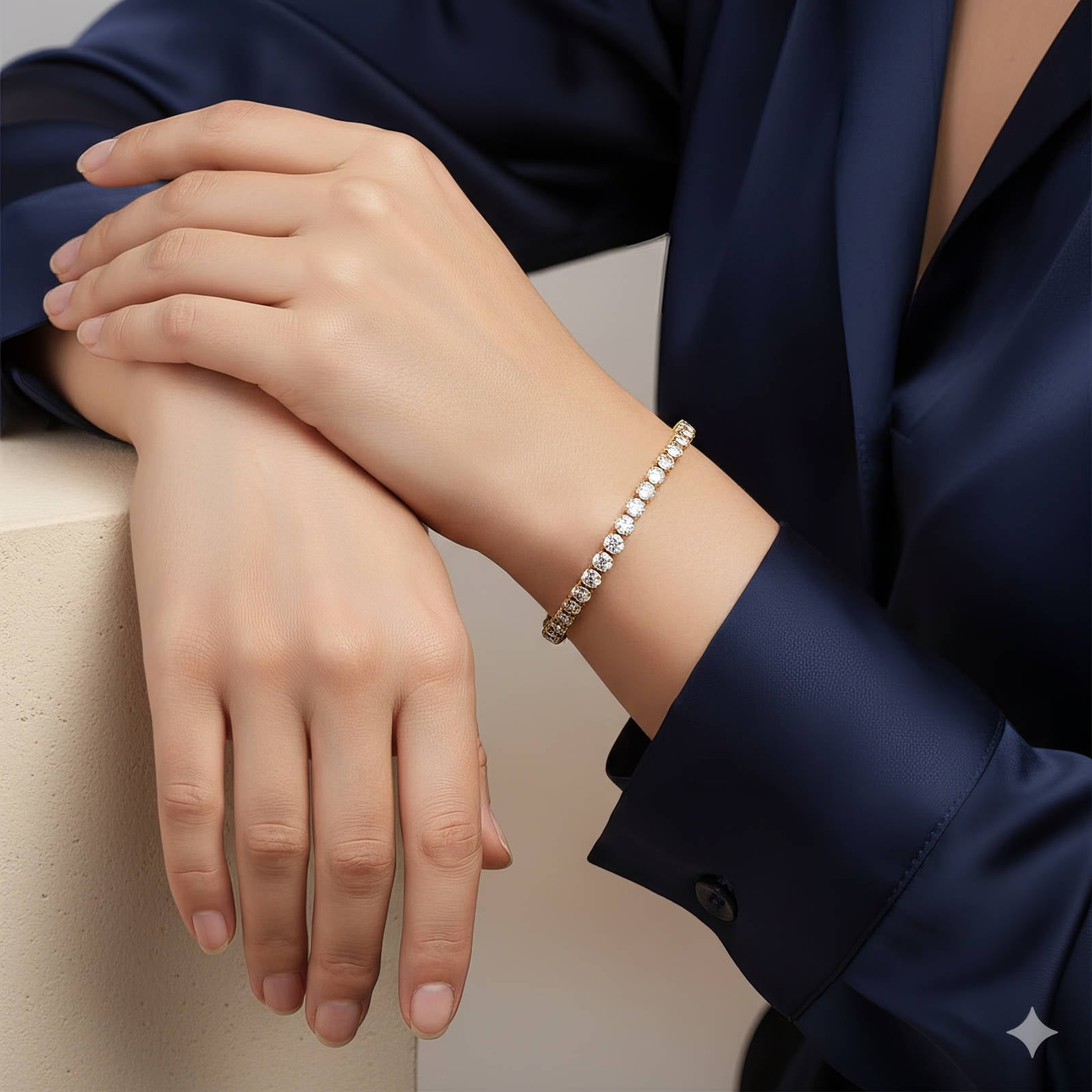 Pulsera Celeste