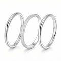 Aros de Acero Inoxidable Minimalistas