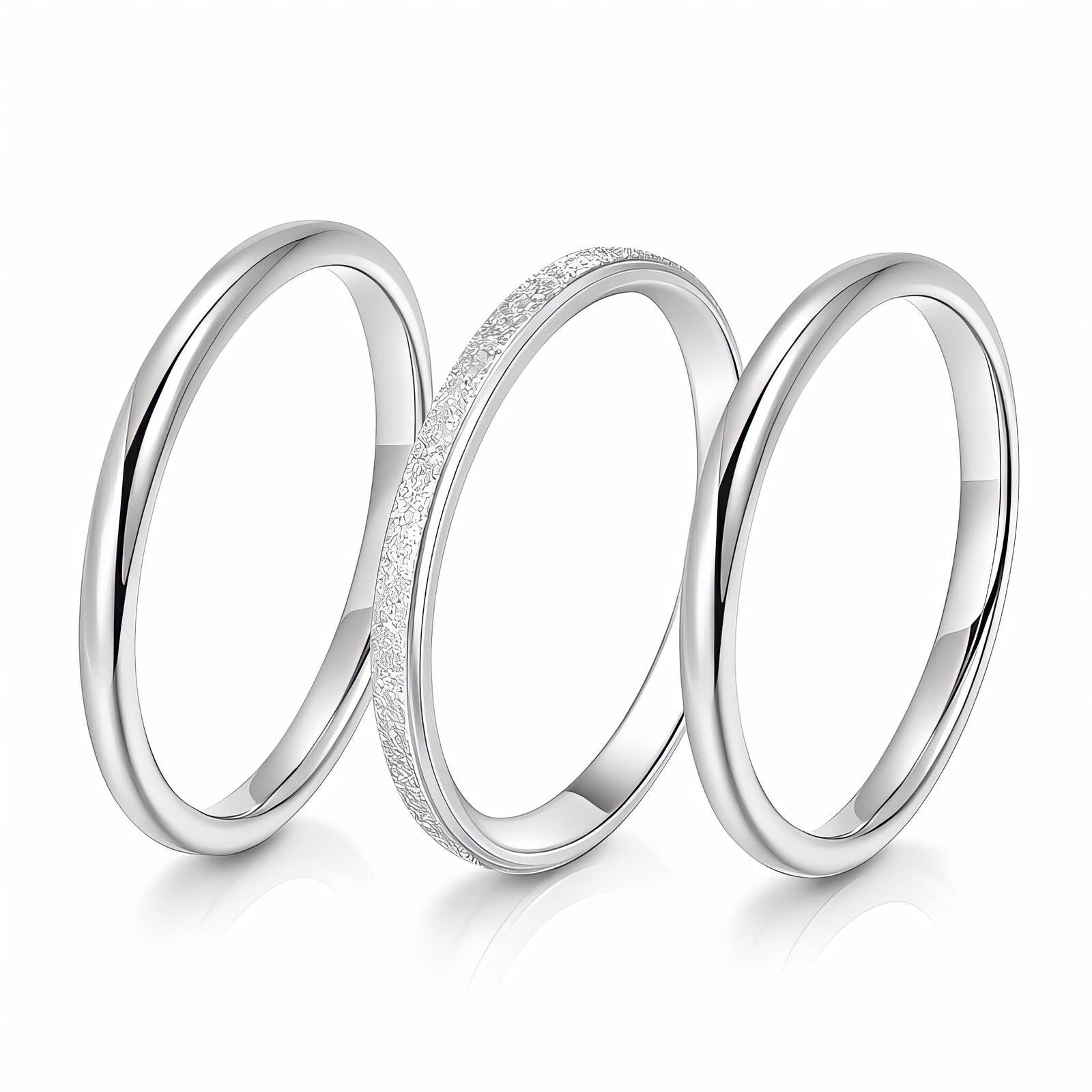 Aros de Acero Inoxidable Minimalistas
